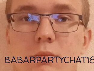 BABARPARTYCHAT18