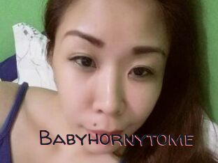 Babyhornytome